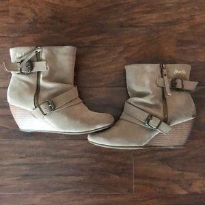 Blowfish Wedge Booties